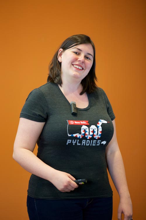 Happy delegate